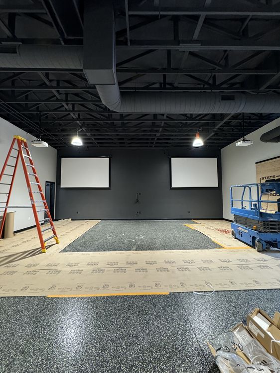 Commercial Projector Install