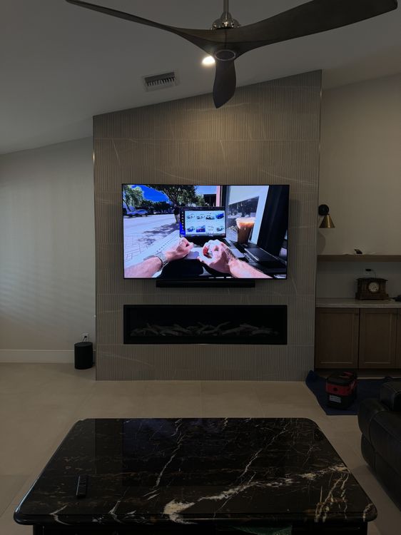 TV and Soundbar Install