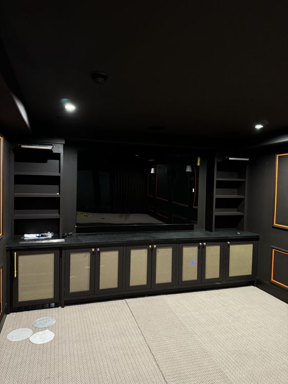 Custom Entertainment Wall